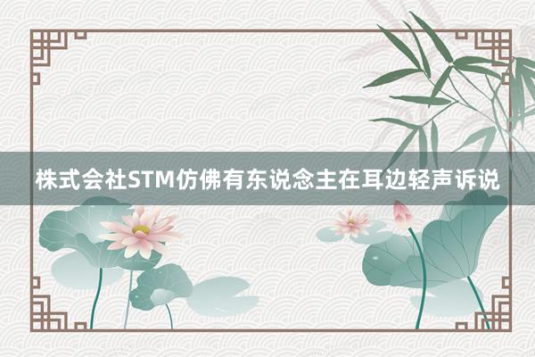 株式会社STM仿佛有东说念主在耳边轻声诉说
